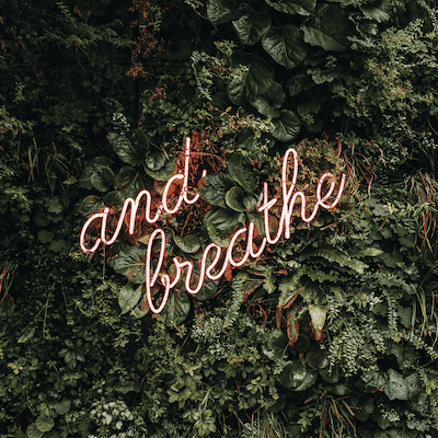 A neon sign that reads A neon sign that reads
