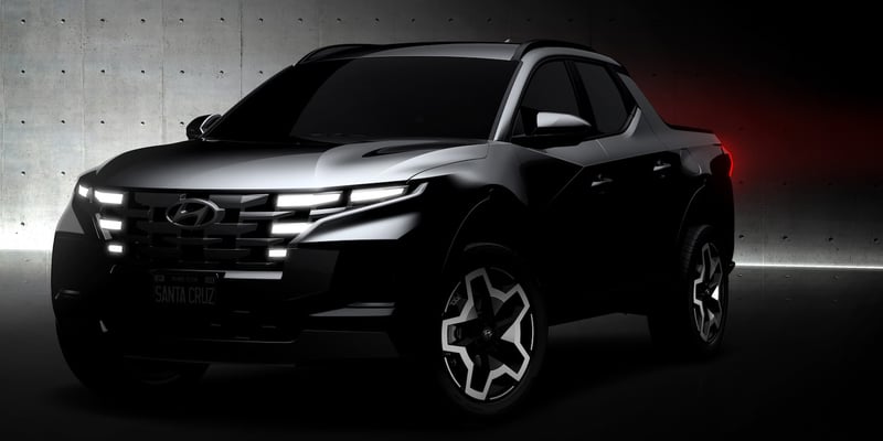 Hyundai Teases Santa Cruz Pickup Ahead Of April 15 Reveal