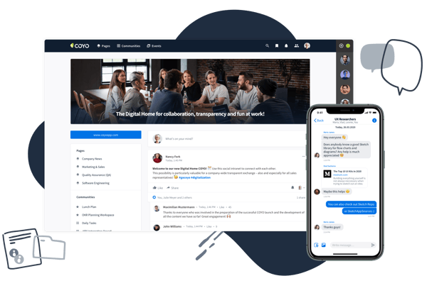 Coyo The No 1 Social Intranet For Companies