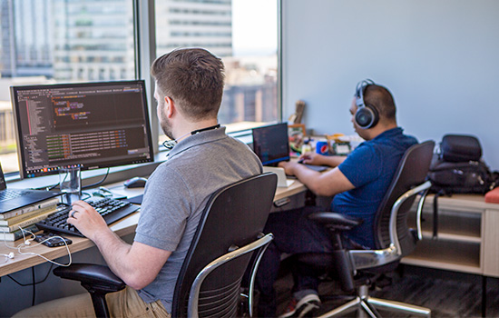 milwaukee office team at work