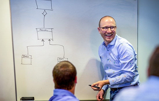 nvisia led whiteboard session