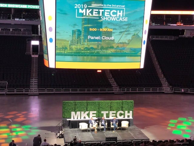 2020 Tech Showcase Panel at the Fiserv Forum