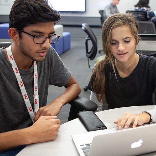 Two students