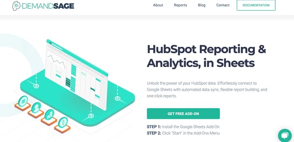 demand sage Custom Reporting Tool