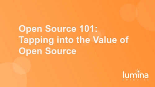 Open Source 101: Tapping into the Value of Open Source