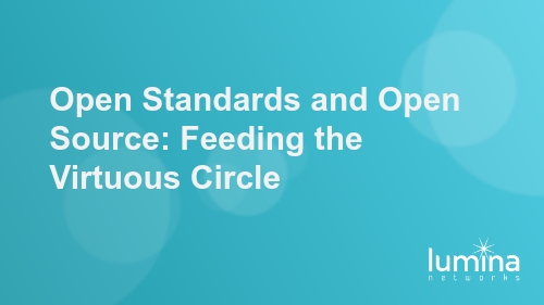 Open Standards and Open Source: Feeding the Virtuous Circle