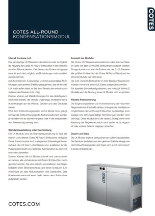 COTES ALL-ROUND KONDENSATIONSMODUL