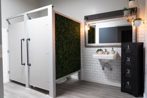 Tile accent walls