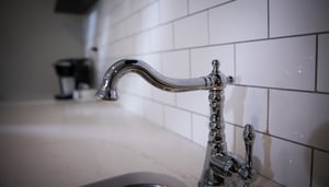 Tile backsplash subway
