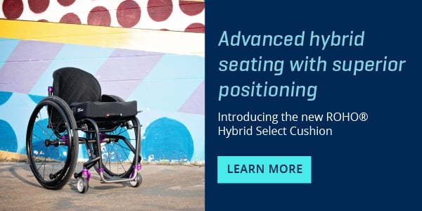 Permobil Launches ROHO Hybrid Select Hybrid Wheelchair Cushion - Rehab  Management