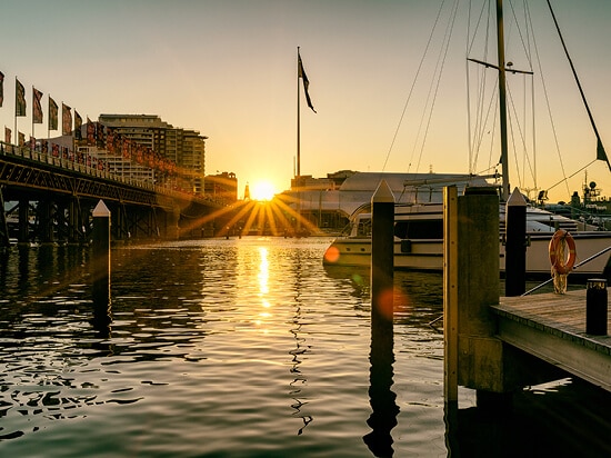 The Darling Harbour ferry ride