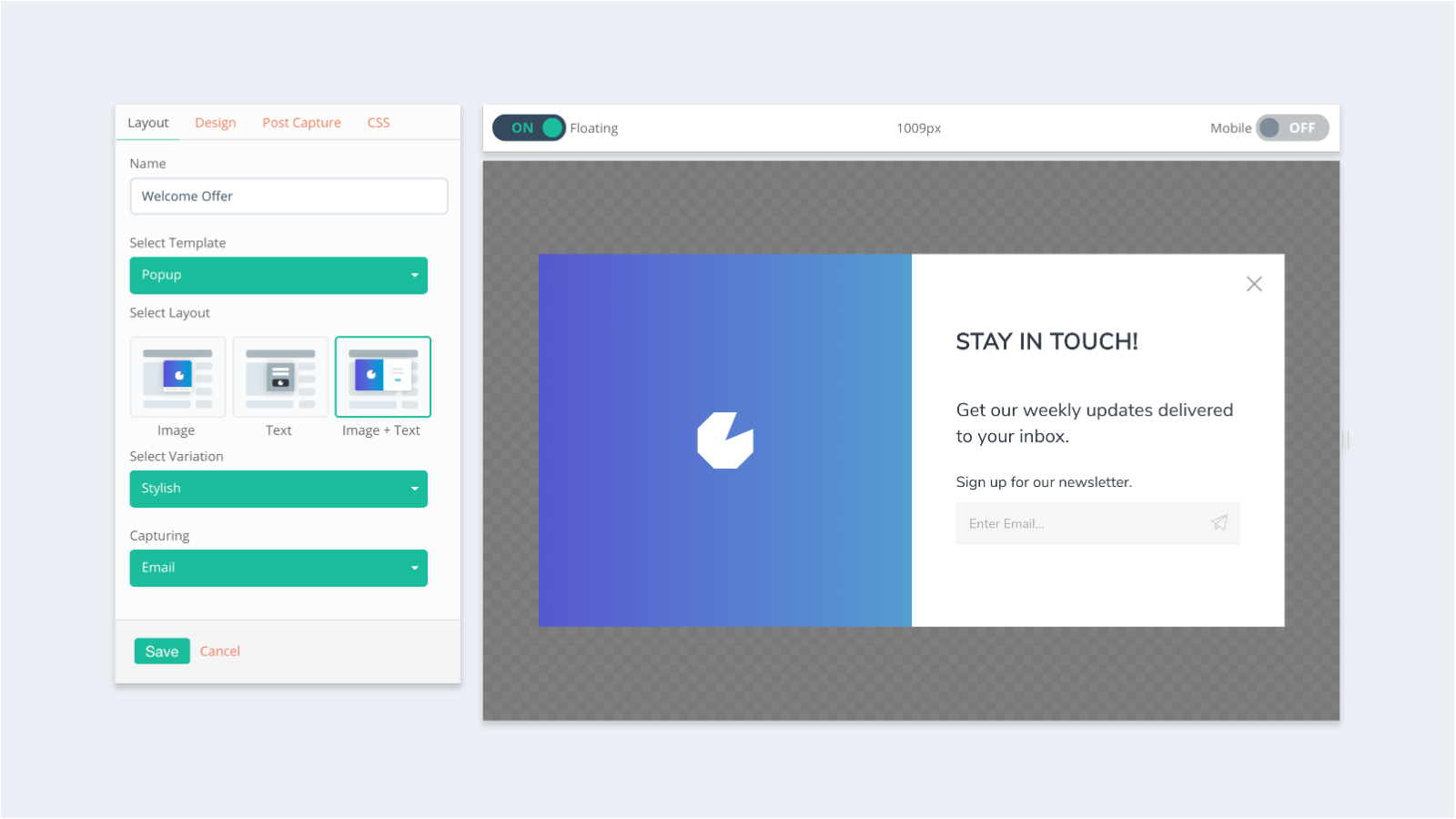 Create Popup Forms In Capture To Build Your HubSpot Lists