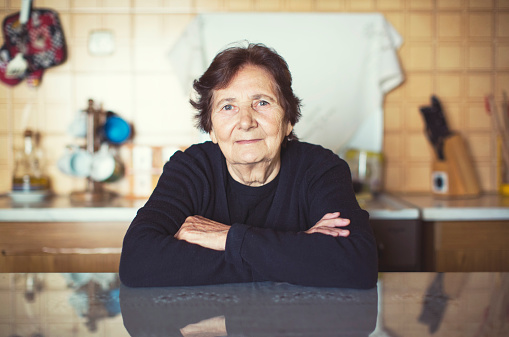 woman in kitchen