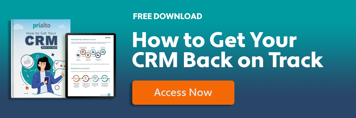 How To Get Your CRM Back on Track