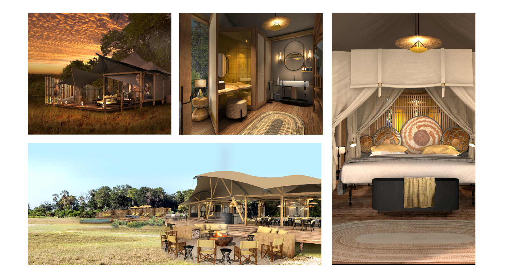 KWAI LEADWOOD renderings A Travel Bubble - Exclusive-use of Camps african bush camps safari