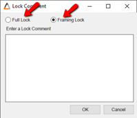 MWF Framing Lock Command