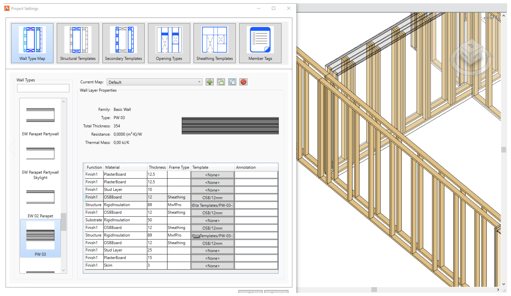 Sheathing MWF Pro Wood Framing Software