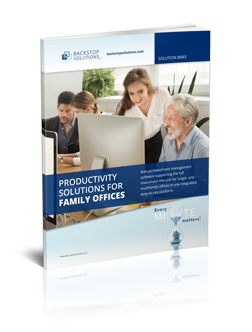 Family Office CRM Software, Tools, & Solutions | Backstop Solutions