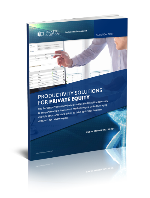 Solutions for Private Equity, Venture Capital & Real Estate