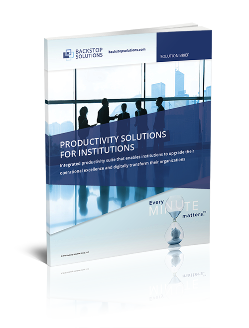 Institutions & Pensions Portfolio Software Backstop Solutions