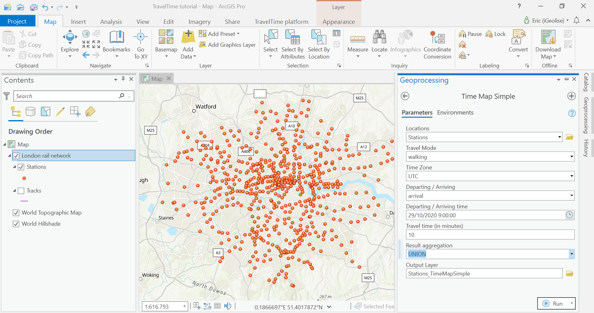 How To Perform A Public Transport Network Analysis In Arcgis Pro Blog