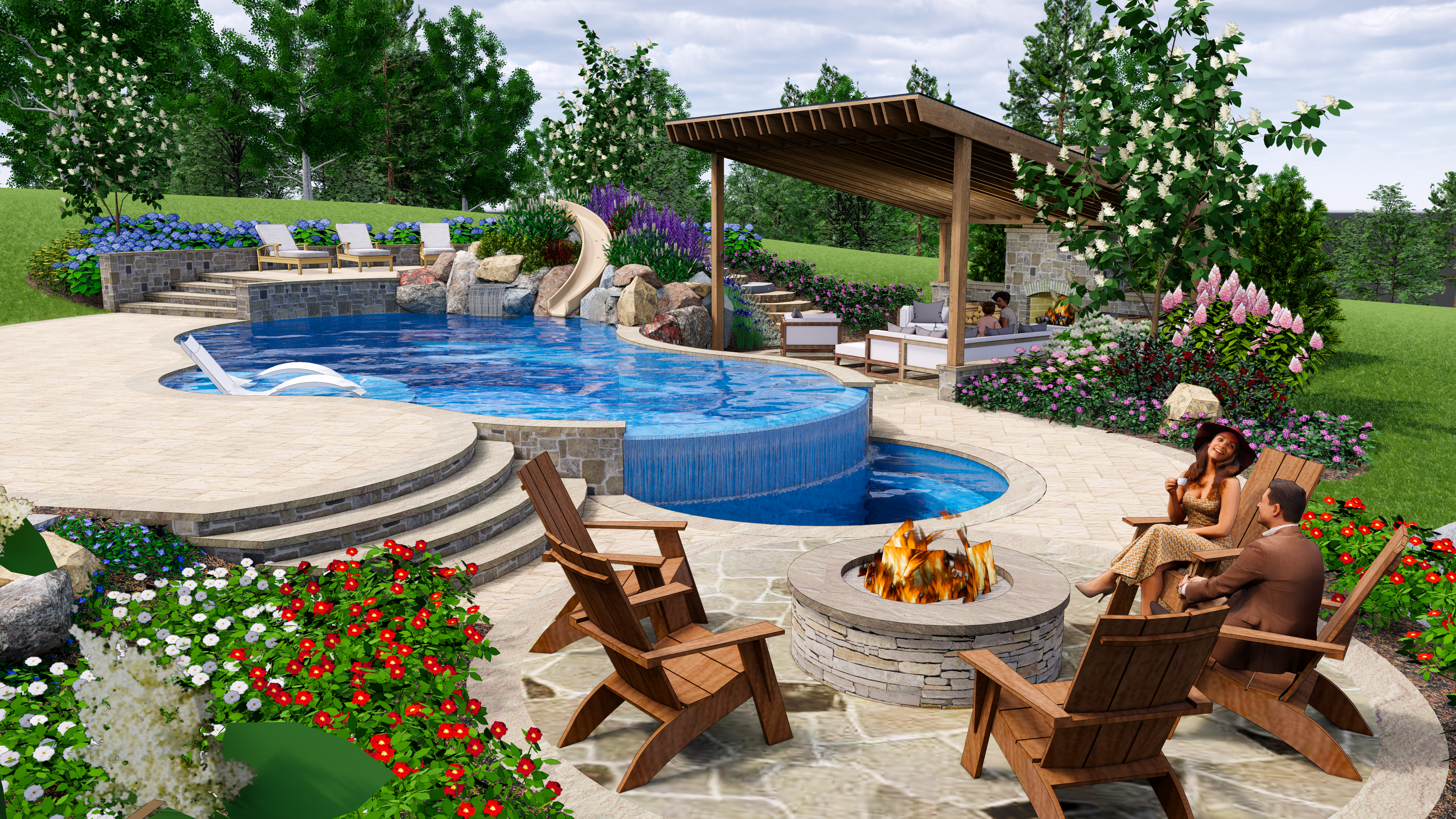 Building a Pool on a Slope: Design Tips for Great Falls, VA Yards