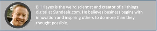 Bill Hayes CEO Signdealz