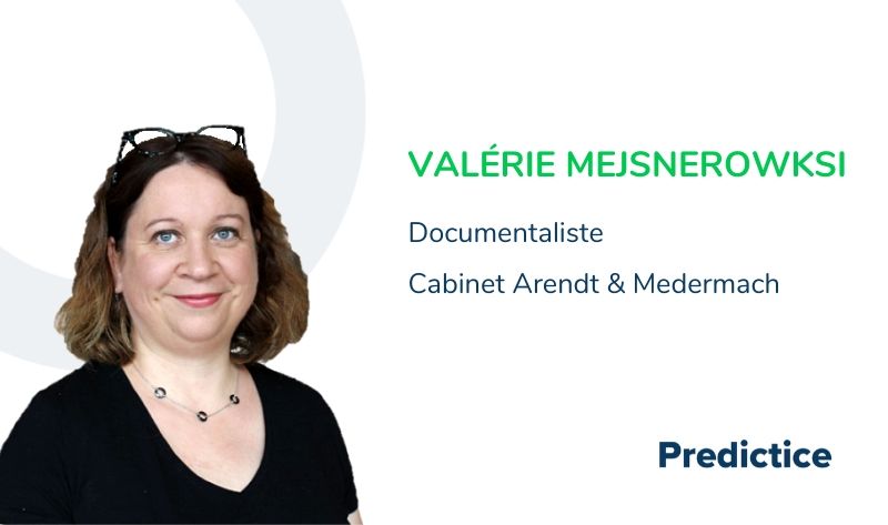 Valérie Mejsnerowksi, documentaliste chez Arendt & Medermach