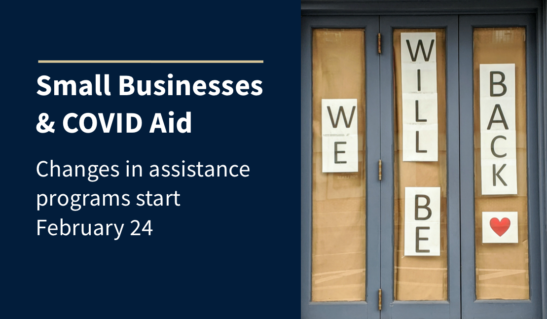 Small business & COVID Aid