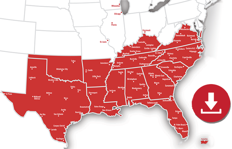 Regional LTL Services | Voted #1 Southeast Carrier | Averitt