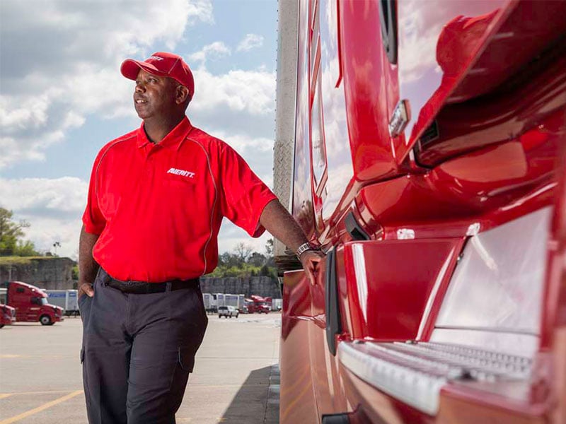 Averitt's professional dry van drivers