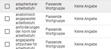 passende-wortgruppe