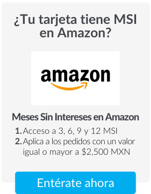 se puede pagar en amazon a meses sin intereses