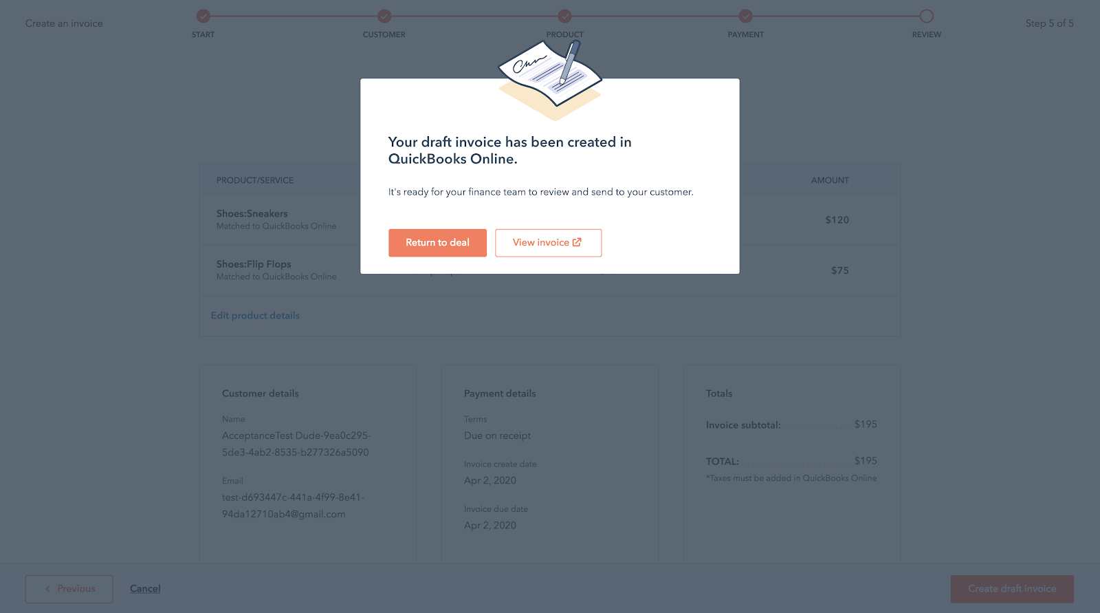 inbound-2020-recap-hubspot-invoice-creation-confirmation