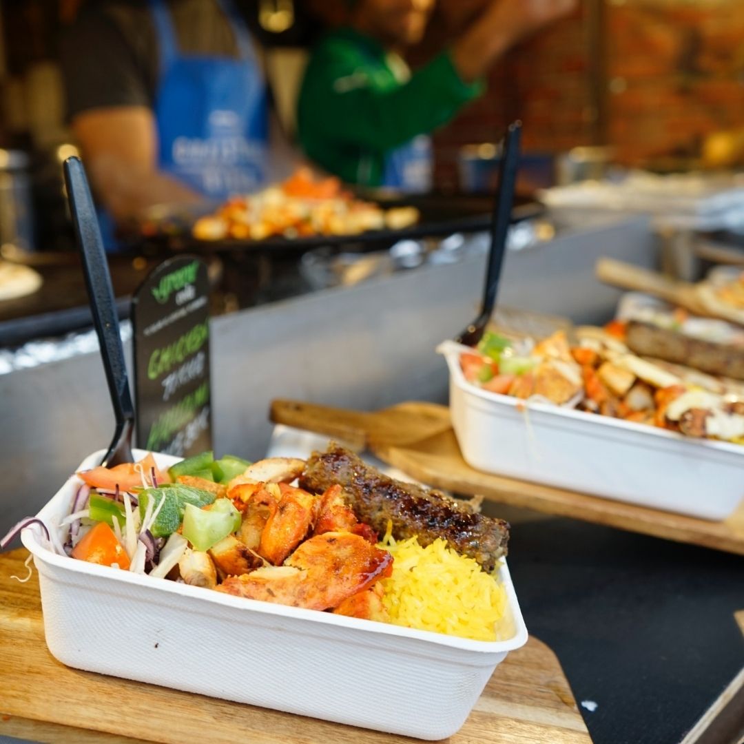 Innovación en comida en pequeño restaurante