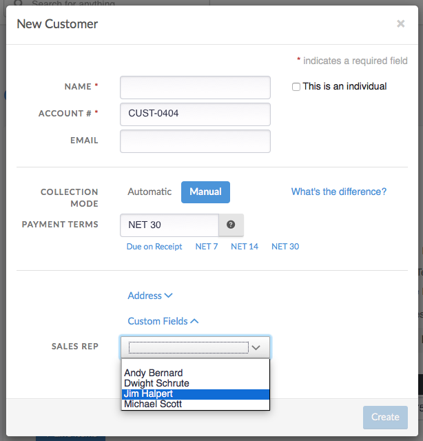 custom-field-new-customer-account