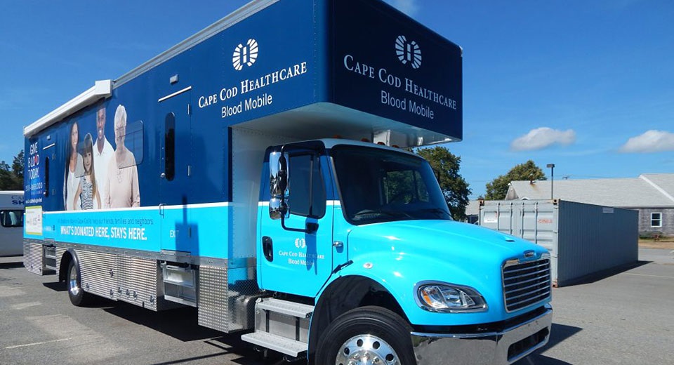 Cape Cod Healthcare bloodmobile