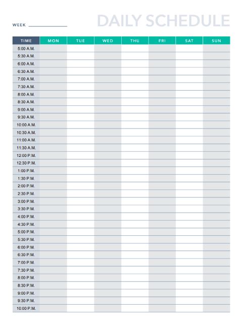 Daily Scheduler Template from f.hubspotusercontent00.net