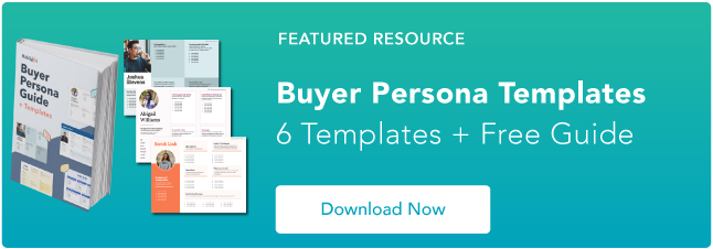 How to Create a Buyer Persona (Free Buyer/Audience Persona Template)