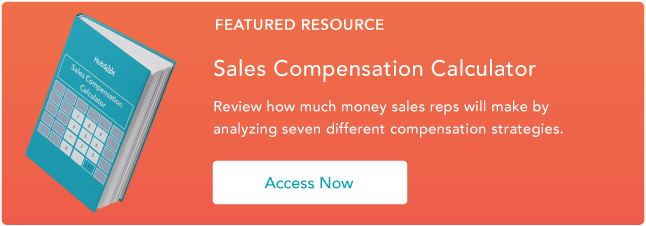 Sales Compensation Plan Template