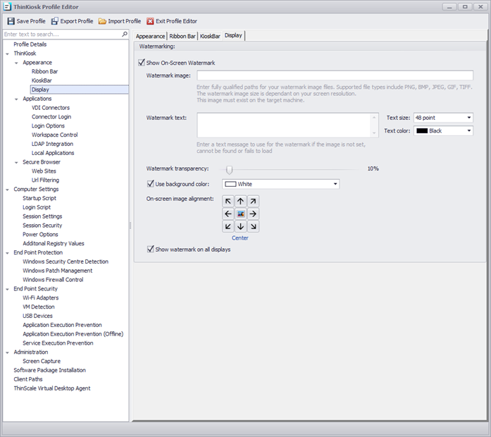 ThinKiosk & Secure Remote Worker 6.1 | ThinScale