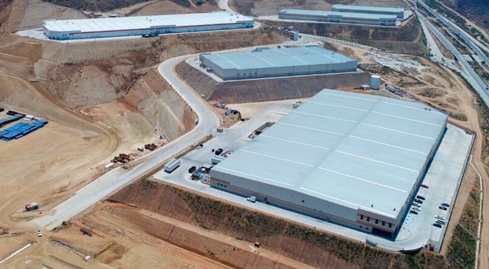 Infraestructura TAE Parque industrial en Tijuana