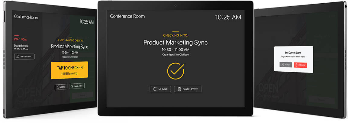 Conference Room Schedule Display