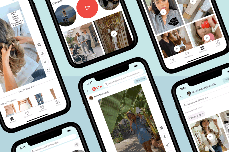 Instantly shop your screenshots of your favorite influencer pics