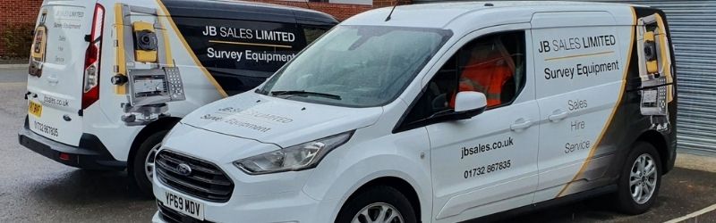 JB Sales van wrapping