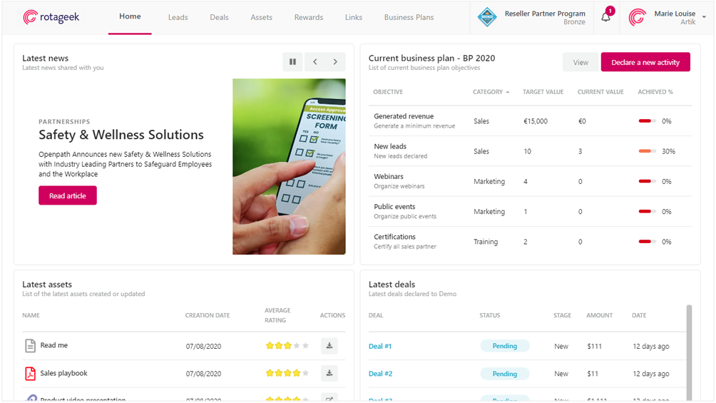 Partner Portal - Enhance the Autonomy of your Partners