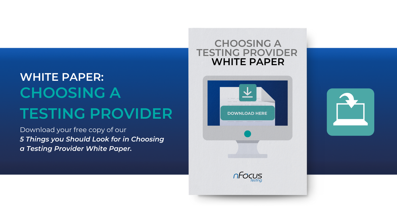 Choosing a Testing Provider 