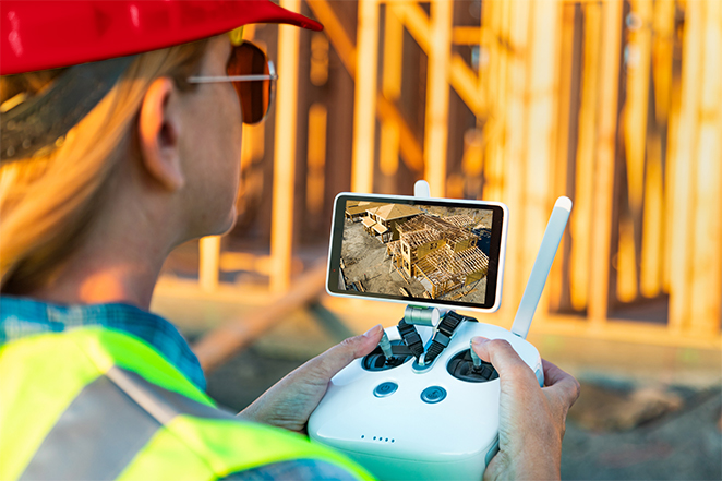 The use of drones best sale in construction