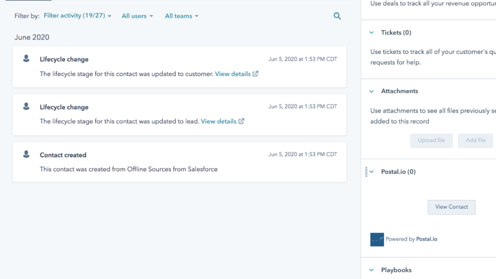 Easily send Postals to any Prospects or Clients