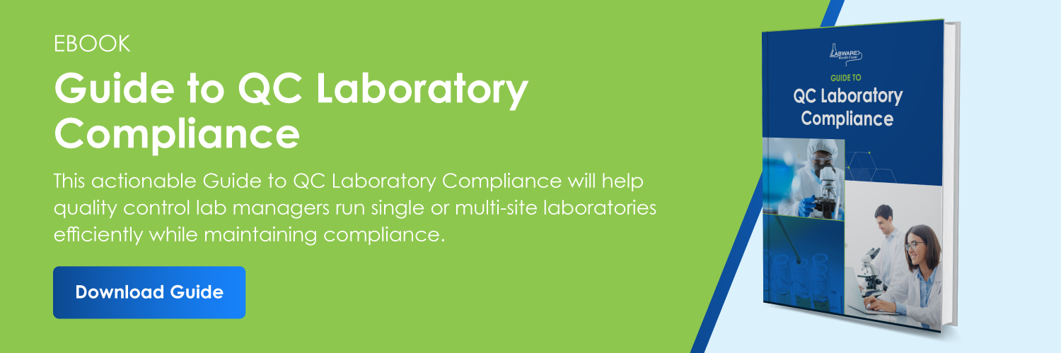 Guide to QC Laboratory Compliance
